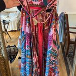 Farm Rio  macaw scarf maxi dress small Photo 6