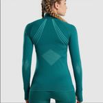 Gymshark Apex Seamless Quarter Zip Teal Large Photo 5