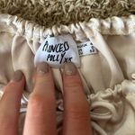 Princess Polly Champagne Bow Rouched Crop Top Photo 2