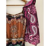 Farm Rio  NWT Multicolor Sweet Mermaids Midi Dress Salt Island Beaded Tiered S Photo 14