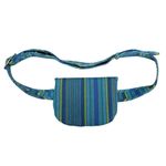 Quilted Koala Belt Bag Happy Blue Stripes Photo 4