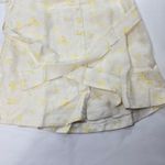 Tularosa  Whitaker Button Front Dress in Faded Yellow Floral XS Photo 3