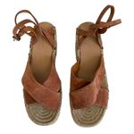 Rag and Bone Hera Brown Espadrille Jute Platform Wedge Sandals Women's Size 9.5 Photo 1