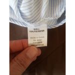 Joy Joy  Blouse Sz Small 3/4 Sleeve Striped Preppy Parisian Nautical Sailor Beach Photo 10