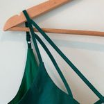 Minuet NEW Green Strappy Open Back Plunge Neckline Mini Party Dress Medium M Photo 1