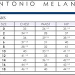 Antonio Melani  Blue Paisley Half Button Up Long Roll Tab Sleeve Shirt Dress Sz 4 Photo 11