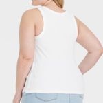 Universal Threads Universal Thread Bundle 90s Ribbed Stretch Tank Top Mauve White Brown Black L/XL Photo 4