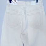 Mango MNG Ecru Cream High Waist Tapered Ankle Mom Jeans Size 1 NWT Photo 6