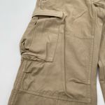 Aritzia TNA Surplus Division Cargo Pants Tan Beige Sz 4 High Rise Tie Ankle Photo 5