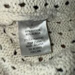 Polagram Pologram Sweater Women's Small  Tan Knit Crochet Short Sleeves Boho Casual Photo 5