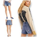 Free People  We The Free Sofia Distressed Cutoff Denim Shorts - 29 Photo 6