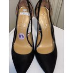 Jessica Simpson  Primista Studded Embellished D'orsay Pumps Heels Shoes Black 8.5 Photo 1