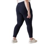 Athleta  Delancey Skyline Tight Size 2X Navy Blue Leggings Side Zipper Photo 3