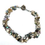 Culture Fresh Water Keshia Pearls Multicolor with 925 Sterling Silver Blue Photo 1