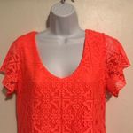 Self Esteem Lace Ruffled Dress Photo 1