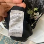 Anthropologie  Hutch‎ black velvet floral midi dress small spring wedding guest Photo 7