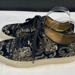 Karl Lagerfeld Paris Women's Black Embellished Shoes/Sneakers Sz 9.5M SKU 4348 Photo 3
