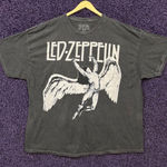 Led Zeppelin Icarus Fallen Angel Oversized Band T-Shirt 3X  Photo 0