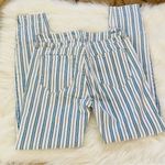 Kensie  effortless ankle straight leg skinny ankle pinstripe denim jeans Photo 1