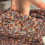 Angie  Floral Pants Photo 2