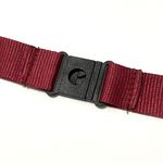 Poshmark Burgundy Red Logo Spellout Lanyard Photo 3