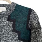 Chapel Hill Sweater Sz L Pullover Knit Crewneck Colorful Geometric Abstract VTG Size L Photo 3