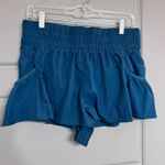 Free People Dark Turquoise Shorts Photo 0