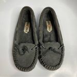 Minnetonka  moccasins‎ gray fur lined size 6 Photo 5