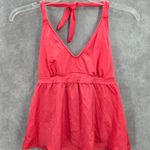 Venus 101.  Pink Halter Padded Swimwear Swimsuit Tankini Tank Top Medium M 10 Photo 1