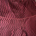 Lululemon  Women's Maroon/Black Patterned Crop Leggings size 10 Photo 3