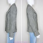 Caslon tweed black and white blazer jacket , women's size 4 Photo 3