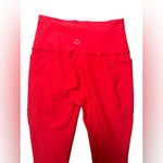 Beyond Yoga Capri High Waisted Yoga Pants Red Size Large Photo 3