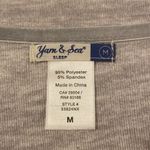 YARN AND SEA SIZE M BATHROBE LENGTH 32” COLOR SILVER/GRAY Silver Size M Photo 1