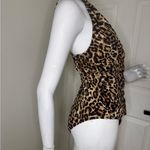Ralph Lauren women's Leopard High Neck One Piece Swimsuit. Photo 2