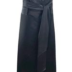 Bill Levkoff Black Strapless Formal Gown Party Dress Evening Wedding Guest Photo 0