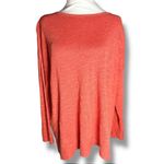 Eileen Fisher  Women's Organic Linen Cotton Easy Long Sleeve Tunic Sweater Sz M Photo 1