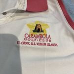 Fairway & Greene women's M sleeveless collard golf shirt Carambola golf club White Size M Photo 7