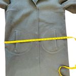 Lanvin Paris dark green 100% baby camel hair jacket Size M Photo 10