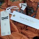 Anthropologie  ×Love The Label Puff-Sleeved Tiered Midi Dress Size XS Photo 5