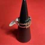 Bomb Party RBP7779 “It Was Always Meant To Be” CZ on Rhodium Size 9 Ring NWT Silver Photo 1