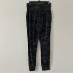 Athleta Salutation High Rise Black Grey Camo Joggers M Tall Photo 1