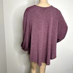 Suzanne Betro Purple Lace Shoulder Sweater Photo 2