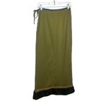 VTG. PINKO Green Skirt Sz. 8 Photo 1