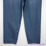 Madewell NEW  Baggy‎ Straight Jeans in Dark Worn Indigo Wash, size 32 Photo 9