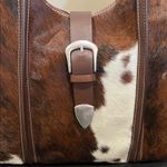 Cavalcanti Collection | Italian Hair On Cowhide Leather Hobo Bag Brown Photo 2