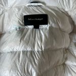 Mackage  Kimiana Down Jacket Off White Hooded Puffer Coat Zip Pockets Photo 12