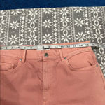 Loft New  High Waisted Straight Crop‎ w/ Raw Hem Size 28/6 Photo 9