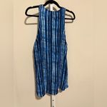 Show Me Your Mumu Blue Striped Mini Dress Photo 2