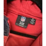 NFL  Offical Team Apparel Patriots Red Blue Full Zip Womens Hoodie Sz Medium Photo 7