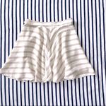 Privacy Please  x Revolve Randall Wrap Mini Skirt in Ivory Stripe Small Photo 6